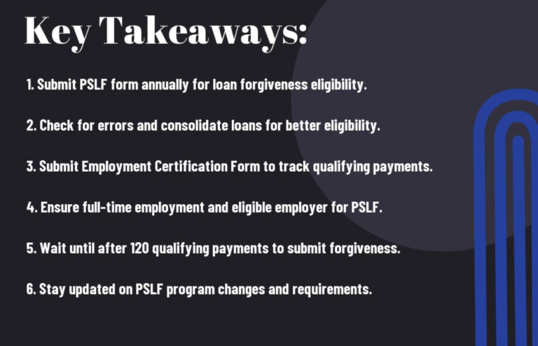 When To Submit PSLF Form